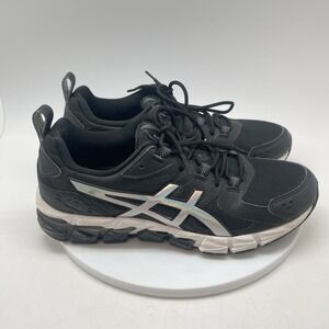 ASICS GEL-Quantum 180 Shoes Womens 10 1202A298 Iridescent Black Metallic Running